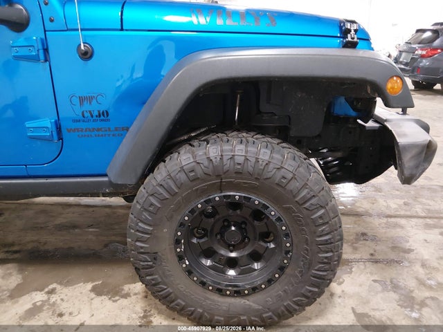 2016 Jeep Wrangler Unlimited Willys Wheeler მანქანა იყიდება აუქციონზე, vin: 1C4BJWDG8GL278105, აუქციონის ნომერი: 45907929