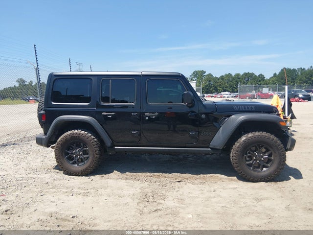 2024 Jeep Wrangler 4-door Willys 4x4 მანქანა იყიდება აუქციონზე, vin: 1C4PJXDG2RW356794, აუქციონის ნომერი: 45907956