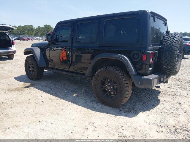 2024 Jeep Wrangler 4-door Willys 4x4 მანქანა იყიდება აუქციონზე, vin: 1C4PJXDG2RW356794, აუქციონის ნომერი: 45907956