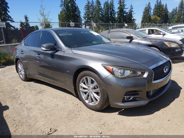 2016 Infiniti Q50 3.0t Premium მანქანა იყიდება აუქციონზე, vin: JN1EV7AP0GM305533, აუქციონის ნომერი: 45907961