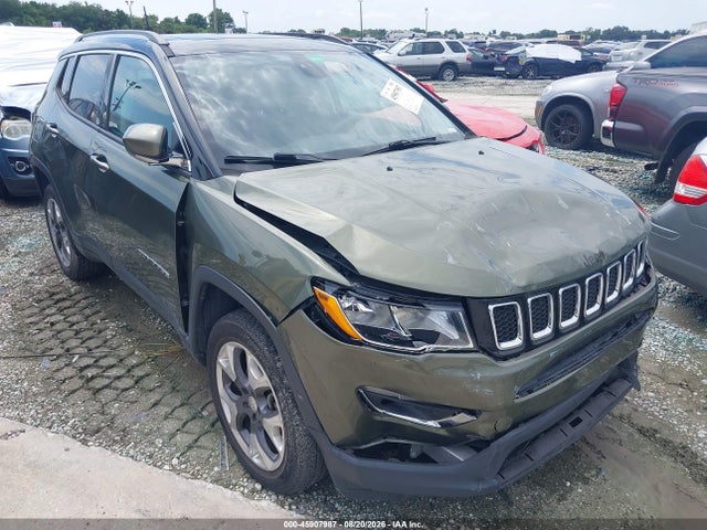 Aukcja sprzedaży 2019 Jeep Compass Limited 4x4, vin: 3C4NJDCB3KT598842, numer aukcji: 45907987