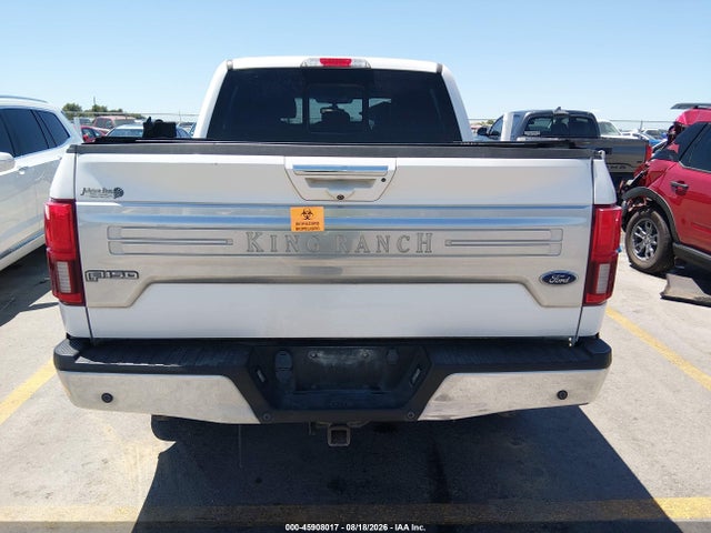 2018 Ford F-150 King Ranch მანქანა იყიდება აუქციონზე, vin: 1FTFW1E11JFD52261, აუქციონის ნომერი: 45908017