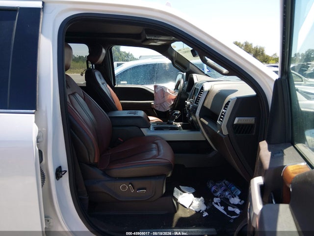 2018 Ford F-150 King Ranch მანქანა იყიდება აუქციონზე, vin: 1FTFW1E11JFD52261, აუქციონის ნომერი: 45908017