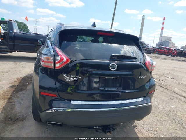 Продажа на аукционе авто 2018 Nissan Murano Sv, vin: 5N1AZ2MH3JN186770, номер лота: 45908052