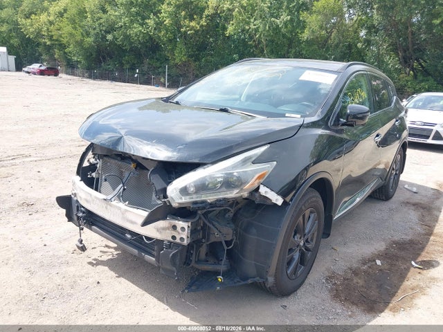 Продажа на аукционе авто 2018 Nissan Murano Sv, vin: 5N1AZ2MH3JN186770, номер лота: 45908052