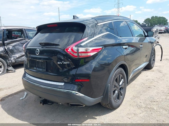 Продажа на аукционе авто 2018 Nissan Murano Sv, vin: 5N1AZ2MH3JN186770, номер лота: 45908052