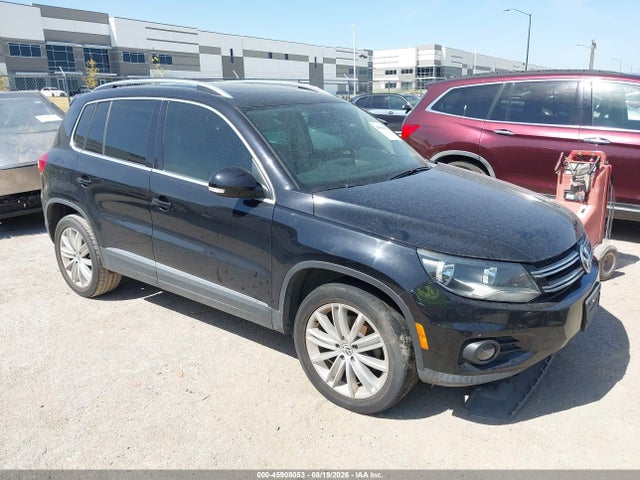 2014 Volkswagen Tiguan Sel მანქანა იყიდება აუქციონზე, vin: WVGAV3AXXEW548428, აუქციონის ნომერი: 45908053