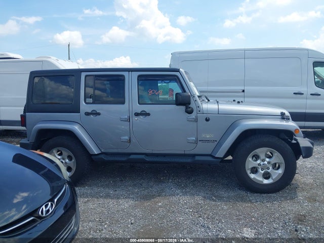 2015 Jeep Wrangler Unlimited Sahara მანქანა იყიდება აუქციონზე, vin: 1C4BJWEG7FL700409, აუქციონის ნომერი: 45908068