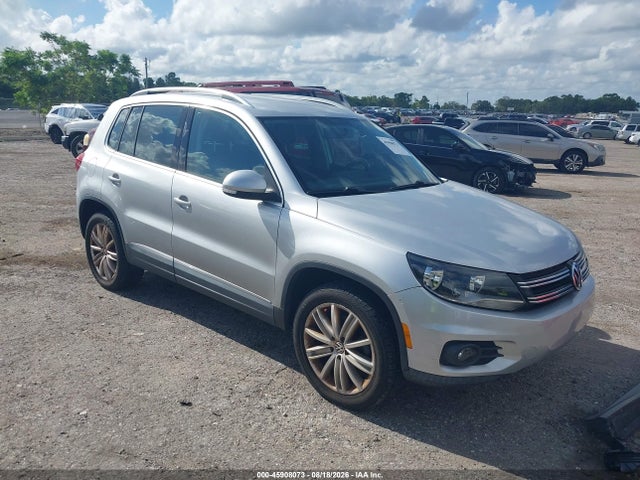 2012 Volkswagen Tiguan Se მანქანა იყიდება აუქციონზე, vin: WVGAV7AX3CW520376, აუქციონის ნომერი: 45908073