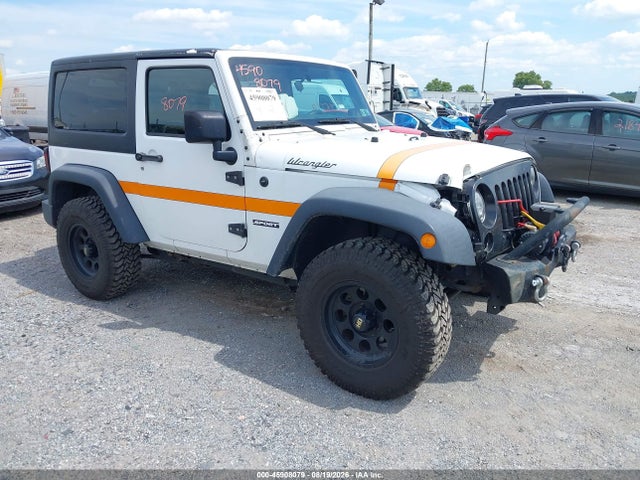 2018 Jeep Wrangler Jk Sport მანქანა იყიდება აუქციონზე, vin: 1C4AJWAG9JL903635, აუქციონის ნომერი: 45908079
