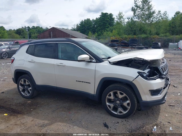 2018 Jeep Compass Limited 4x4 მანქანა იყიდება აუქციონზე, vin: 3C4NJDCB6JT306891, აუქციონის ნომერი: 45908140