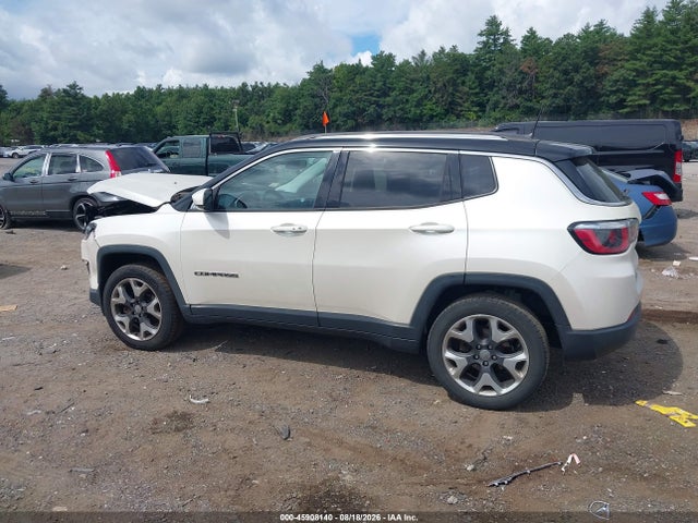 2018 Jeep Compass Limited 4x4 მანქანა იყიდება აუქციონზე, vin: 3C4NJDCB6JT306891, აუქციონის ნომერი: 45908140