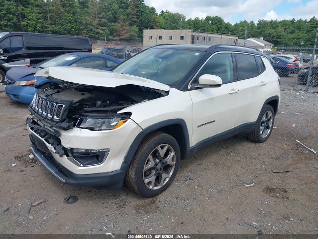 2018 Jeep Compass Limited 4x4 მანქანა იყიდება აუქციონზე, vin: 3C4NJDCB6JT306891, აუქციონის ნომერი: 45908140