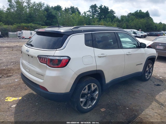 2018 Jeep Compass Limited 4x4 მანქანა იყიდება აუქციონზე, vin: 3C4NJDCB6JT306891, აუქციონის ნომერი: 45908140