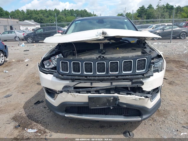 2018 Jeep Compass Limited 4x4 მანქანა იყიდება აუქციონზე, vin: 3C4NJDCB6JT306891, აუქციონის ნომერი: 45908140