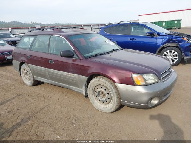 2001 Subaru Outback მანქანა იყიდება აუქციონზე, vin: 4S3BH665117654246, აუქციონის ნომერი: 45908144