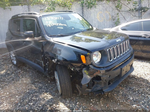 Auction sale of the 2018 Jeep Renegade Latitude 4x4, vin: ZACCJBBB0JPJ11127, lot number: 45908171