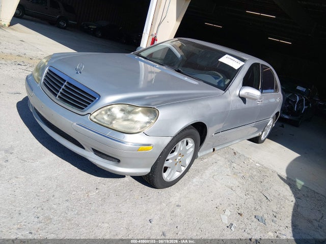2002 Mercedes-benz S 55 Amg მანქანა იყიდება აუქციონზე, vin: WDBNG73JX2A237184, აუქციონის ნომერი: 45908185
