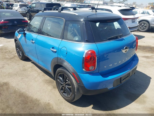 2016 Mini Countryman Cooper მანქანა იყიდება აუქციონზე, vin: WMWZB3C51GWR48809, აუქციონის ნომერი: 45908195