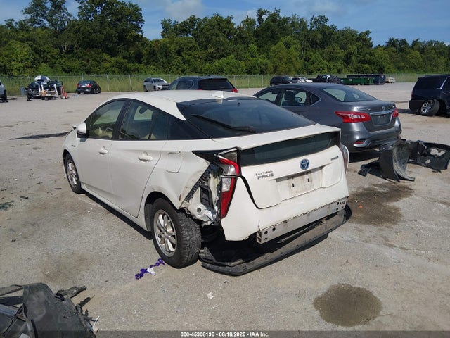 45908196 :رقم المزاد ، JTDKBRFU2G3505354 vin ، 2016 Toyota Prius Two مزاد بيع