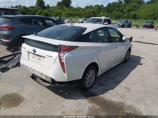 45908196 :رقم المزاد ، JTDKBRFU2G3505354 vin ، 2016 Toyota Prius Two مزاد بيع