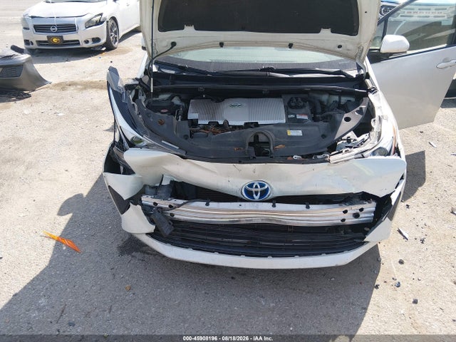 45908196 :رقم المزاد ، JTDKBRFU2G3505354 vin ، 2016 Toyota Prius Two مزاد بيع