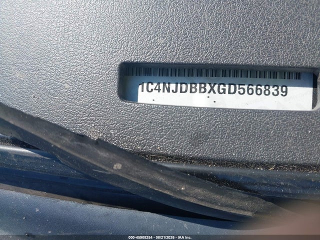 Jeep Compass Sport 2016 1C4NJDBBXGD566839 Image 9