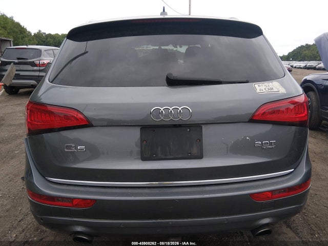2015 Audi Q5 2.0t Premium მანქანა იყიდება აუქციონზე, vin: WA1LFAFP7FA054432, აუქციონის ნომერი: 45908262