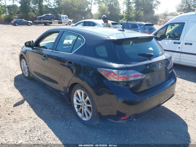 2012 Lexus Ct 200h Premium მანქანა იყიდება აუქციონზე, vin: JTHKD5BH4C2115723, აუქციონის ნომერი: 45908265