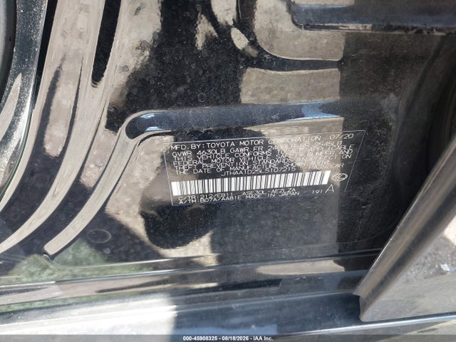 Продажа на аукционе авто 2020 Lexus Is 300, vin: JTHAA1D25L5107215, номер лота: 45908325