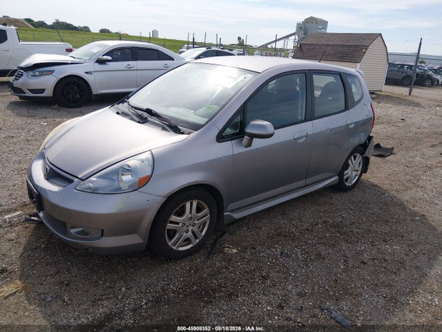 2008 Honda Fit Sport მანქანა იყიდება აუქციონზე, vin: JHMGD38608S053101, აუქციონის ნომერი: 45908352