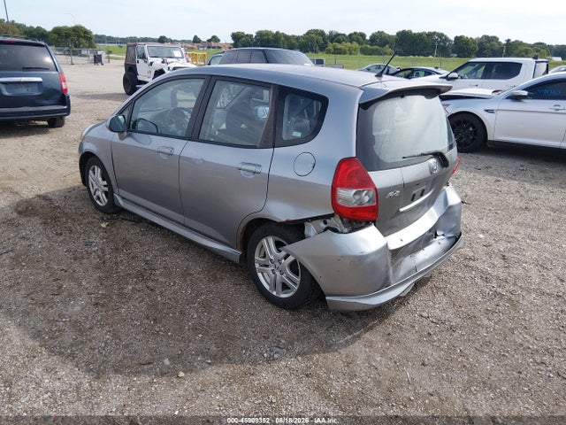 2008 Honda Fit Sport მანქანა იყიდება აუქციონზე, vin: JHMGD38608S053101, აუქციონის ნომერი: 45908352