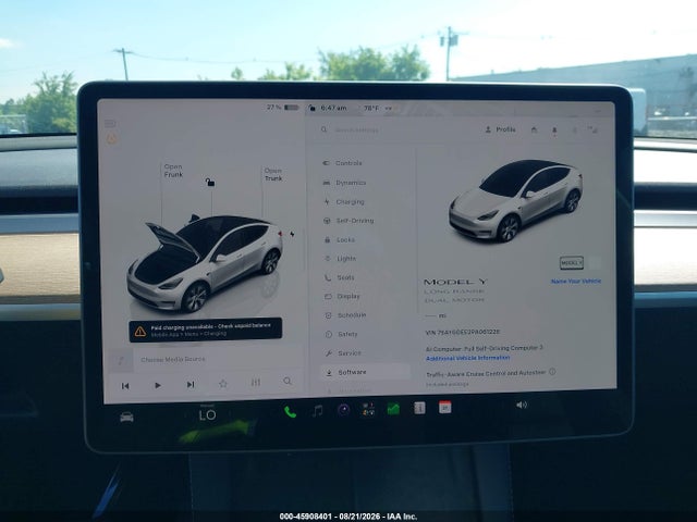 7SAYGDEE2PA061226 Tesla Model Y Awd/long Range Dual Motor All-wheel Drive