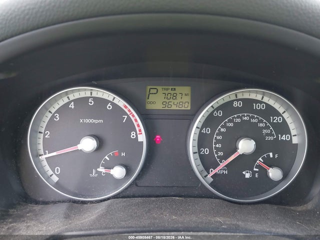 2008 Hyundai Accent Gls მანქანა იყიდება აუქციონზე, vin: KMHCN46C18U194951, აუქციონის ნომერი: 45908467