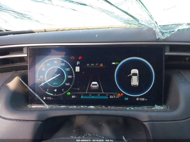 2023 Hyundai Tucson Hybrid Sel Convenience მანქანა იყიდება აუქციონზე, vin: KM8JFCA14PU090182, აუქციონის ნომერი: 45908479