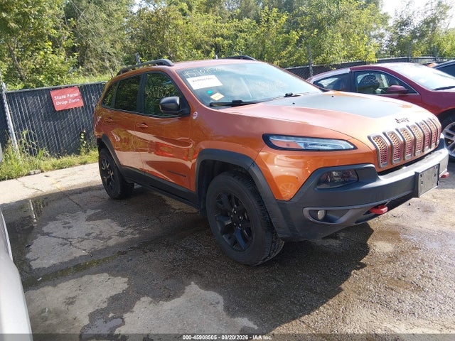 2015 Jeep Cherokee Trailhawk მანქანა იყიდება აუქციონზე, vin: 1C4PJMBS4FW668374, აუქციონის ნომერი: 45908505