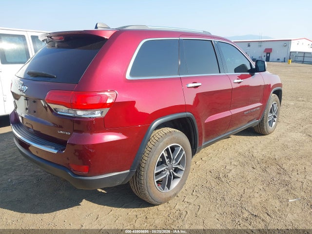 45908695 :رقم المزاد ، 1C4RJFBGXKC818175 vin ، 2019 Jeep Grand Cherokee Limited 4x4 مزاد بيع