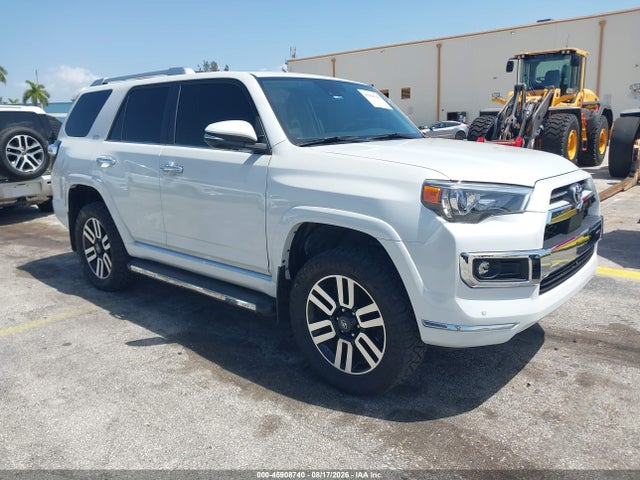 2024 Toyota 4runner Limited მანქანა იყიდება აუქციონზე, vin: JTEKU5JR8R6266430, აუქციონის ნომერი: 45908740