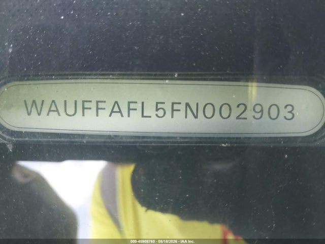 Продажа на аукционе авто 2015 Audi A4 2.0t Premium, vin: WAUFFAFL5FN002903, номер лота: 45908760