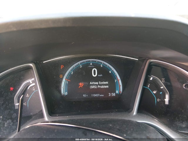 45908764 :رقم المزاد ، 2HGFC2F84GH549783 vin ، 2016 Honda Civic Ex مزاد بيع