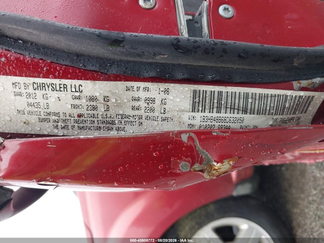 Продажа на аукционе авто 2008 Dodge Caliber Sxt, vin: 1B3HB48B68D632050, номер лота: 45908772