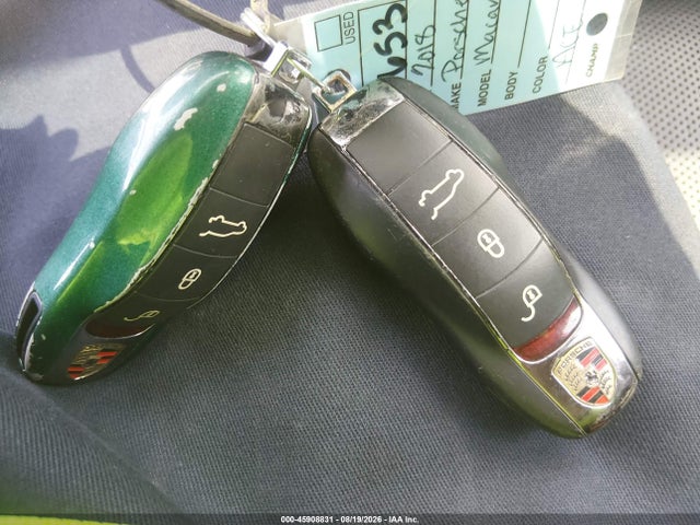 45908831 :رقم المزاد ، WP1AA2A51JLB13946 vin ، 2018 Porsche Macan مزاد بيع