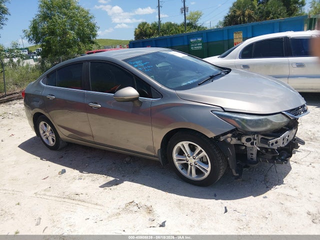 2018 Chevrolet Cruze Lt Auto მანქანა იყიდება აუქციონზე, vin: 1G1BE5SM3J7241835, აუქციონის ნომერი: 45908839