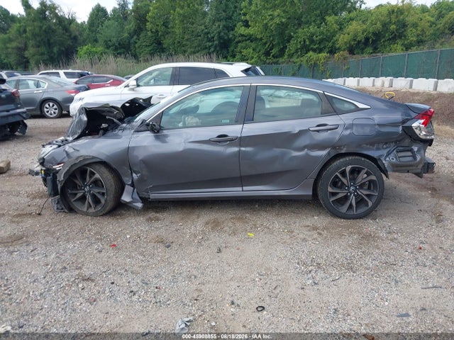 45908855 :رقم المزاد ، 2HGFC2F84KH601714 vin ، 2019 Honda Civic Sport مزاد بيع