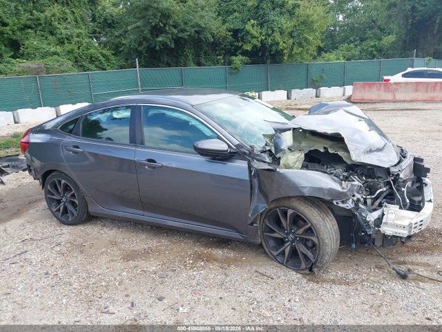 45908855 :رقم المزاد ، 2HGFC2F84KH601714 vin ، 2019 Honda Civic Sport مزاد بيع