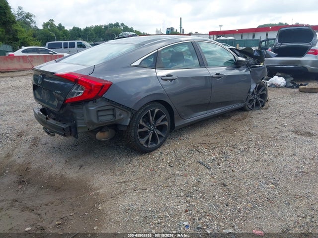 45908855 :رقم المزاد ، 2HGFC2F84KH601714 vin ، 2019 Honda Civic Sport مزاد بيع