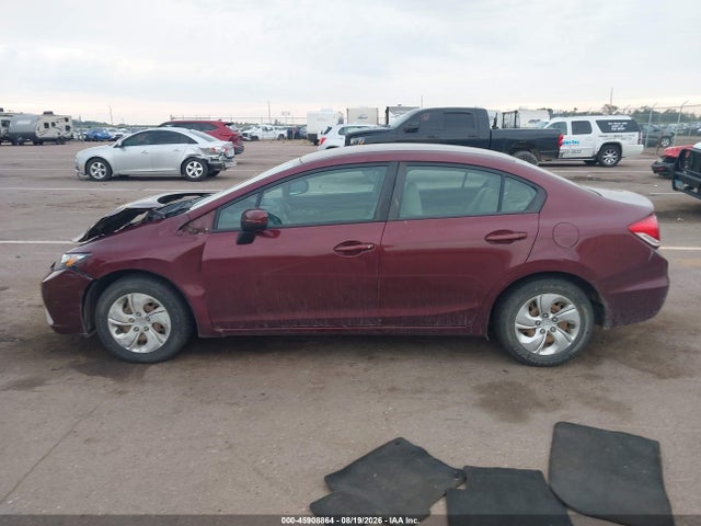 Aukcja sprzedaży 2014 Honda Civic Lx, vin: 2HGFB2F58EH510829, numer aukcji: 45908864