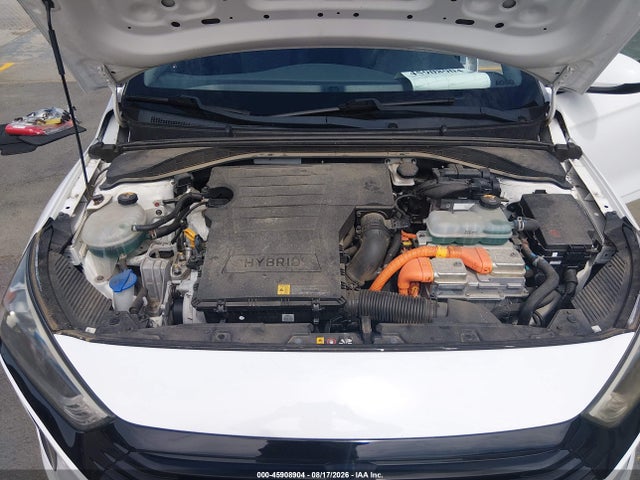 KMHC65LC8KU107092 Hyundai Ioniq Hybrid Blue