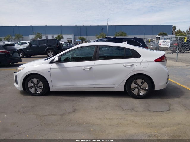 KMHC65LC8KU107092 Hyundai Ioniq Hybrid Blue