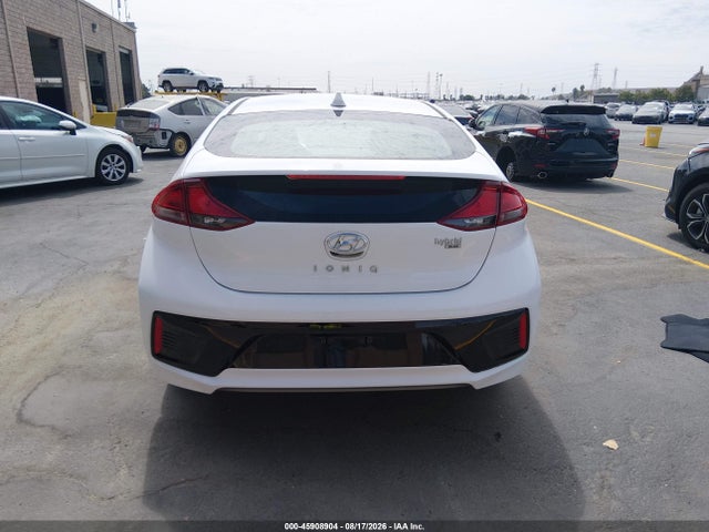 KMHC65LC8KU107092 Hyundai Ioniq Hybrid Blue